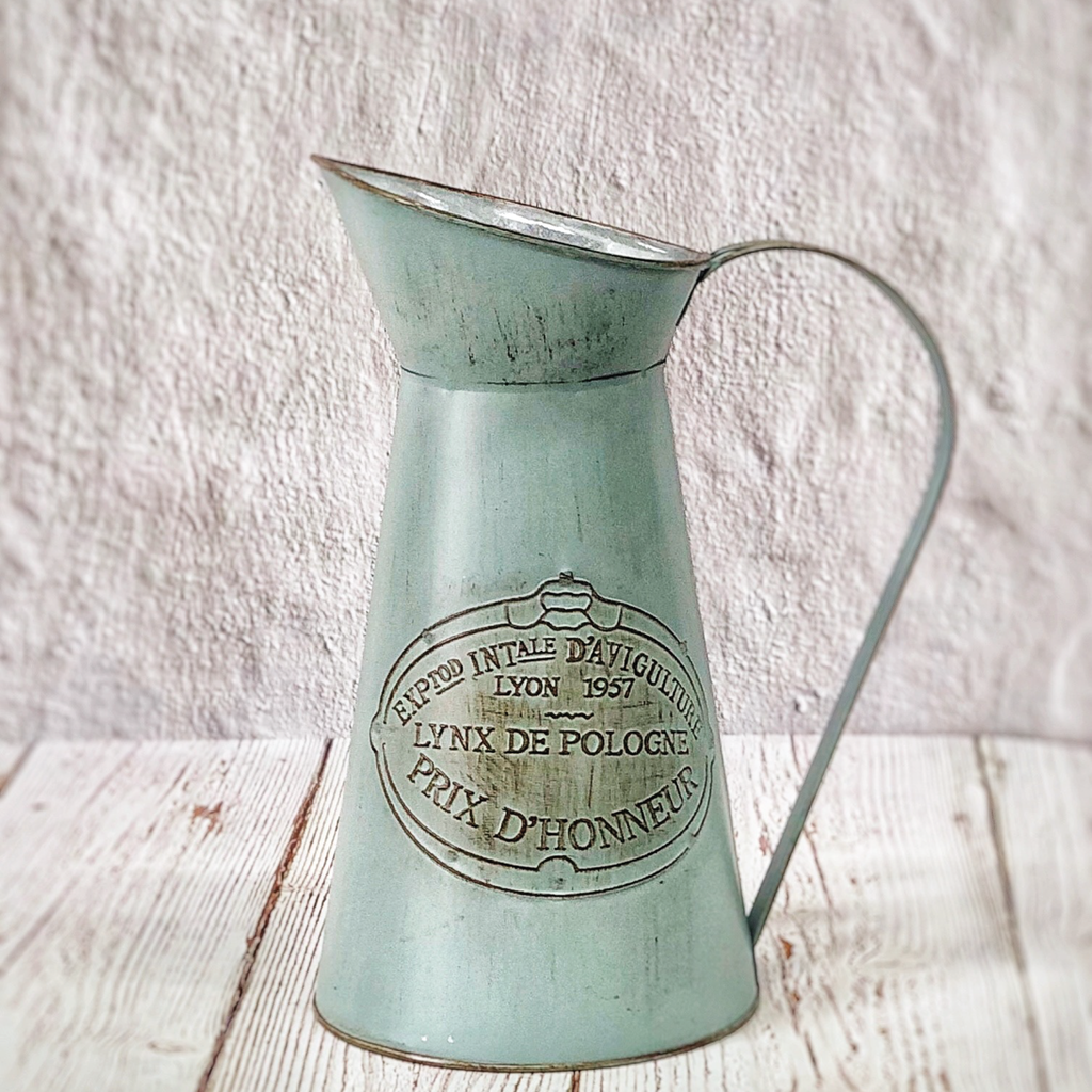 Bình hoa thiếc Retro, loại lớn