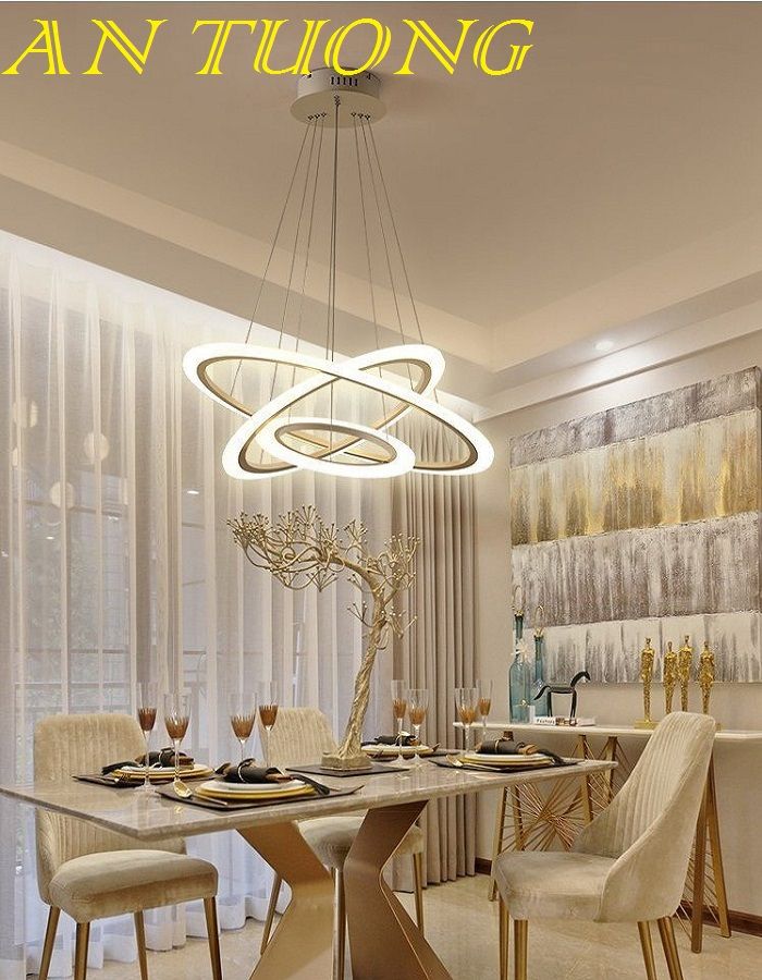 đèn thả bàn ăn, đèn thả trang trí bàn ăn, trang trí bàn đảo bếp, đèn trang trí quầy bar, đẹp - hiện đại 052