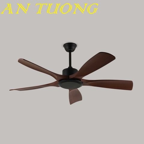  quạt trần đèn 5 cánh trang trí phòng khách, phòng ngủ, phòng bếp, căn hộ chung cư 031 