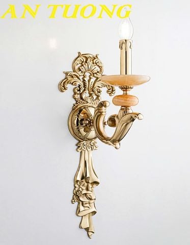  đèn tường đồng cổ điển trang trí cầu thang, phòng ngủ, phòng khách cổ điển 0100 
