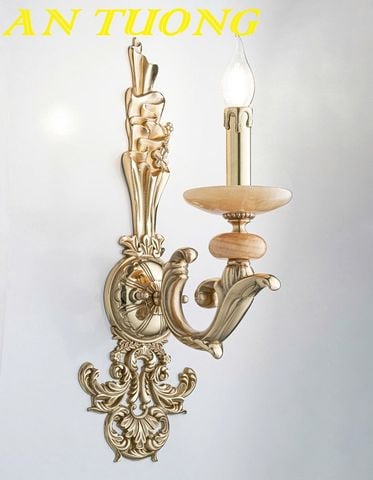  đèn tường đồng cổ điển trang trí cầu thang, phòng ngủ, phòng khách cổ điển 0102 