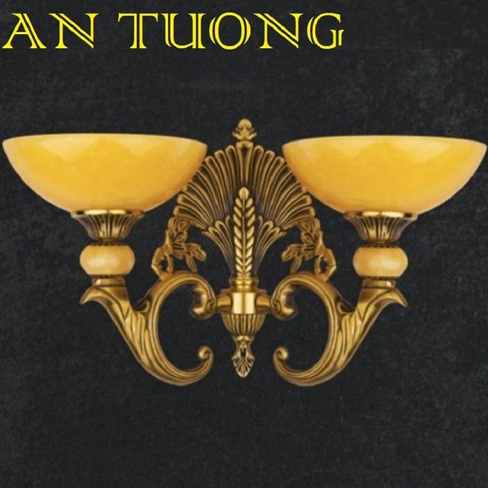 đèn treo tường phòng thờ cổ điển, đèn gắn tường, đèn treo tường treo vách trang trí phòng thờ 016