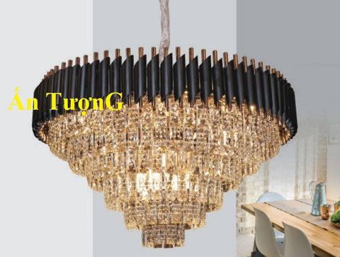  ĐÈN CHÙM PHA LÊ LED HIỆN ĐẠI TRANG TRÍ PHÒNG KHÁCH HIỆN ĐẠI, NHÀ PHỐ HIỆN ĐẠI, BIỆT THỰ HIỆN ĐẠI 13 