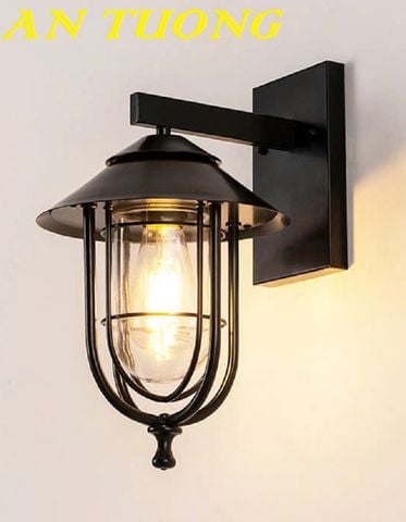  đèn treo tường trang trí ngoài trời hắt sáng tường trang trí đẹp, hiện đại 068 