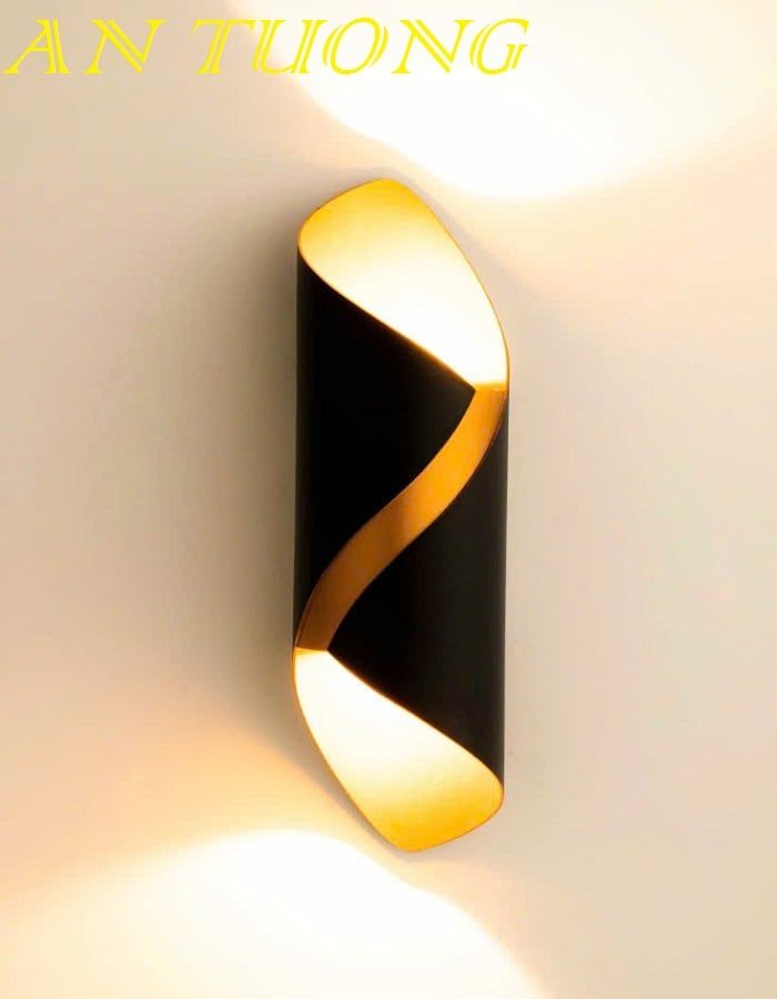 đèn treo tường trang trí ngoài trời hắt sáng tường trang trí đẹp, hiện đại 098