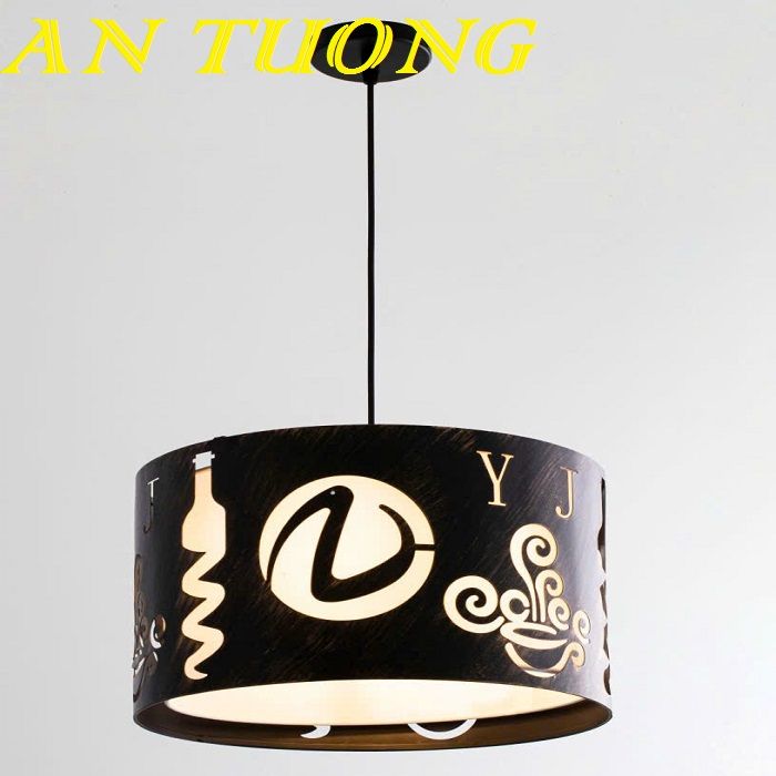 đèn thả trần decor trang trí quán cafe quầy bar cafe nhà hàng quán ăn 042