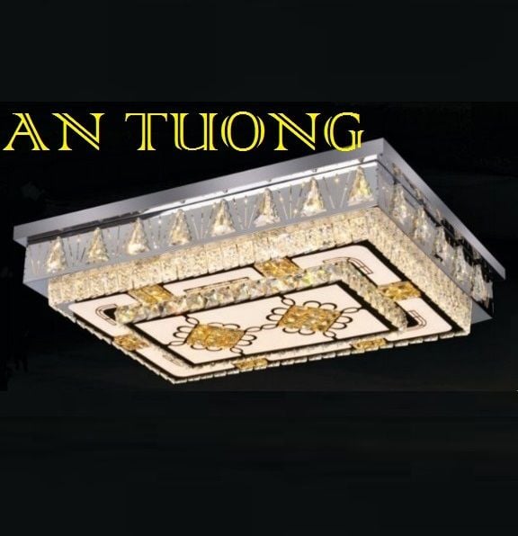 ĐÈN MÂM ỐP TRẦN TRANG TRÍ PHÒNG KHÁCH TÂN CỔ ĐIỂN 800mm x rộng 600mm - 01