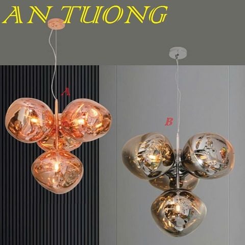  đèn treo thả trần trang trí quầy bar, đảo bếp, trang bàn ăn phòng bếp 011 