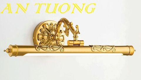  đèn rọi tranh, đèn soi tranh, đèn chiếu tranh trang trí cổ điển, tân cổ điển 012 