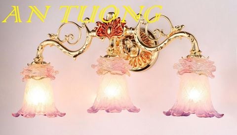  đèn rọi tranh, đèn soi tranh, đèn chiếu tranh trang trí cổ điển, tân cổ điển 014 