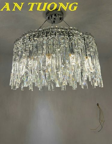  đèn chùm pha lê thả trần phòng khách đẹp hiện đại 0010 