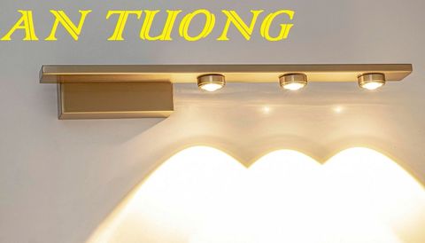  đèn rọi tranh, soi tranh 3 bóng đẹp hiện đại 062.1 