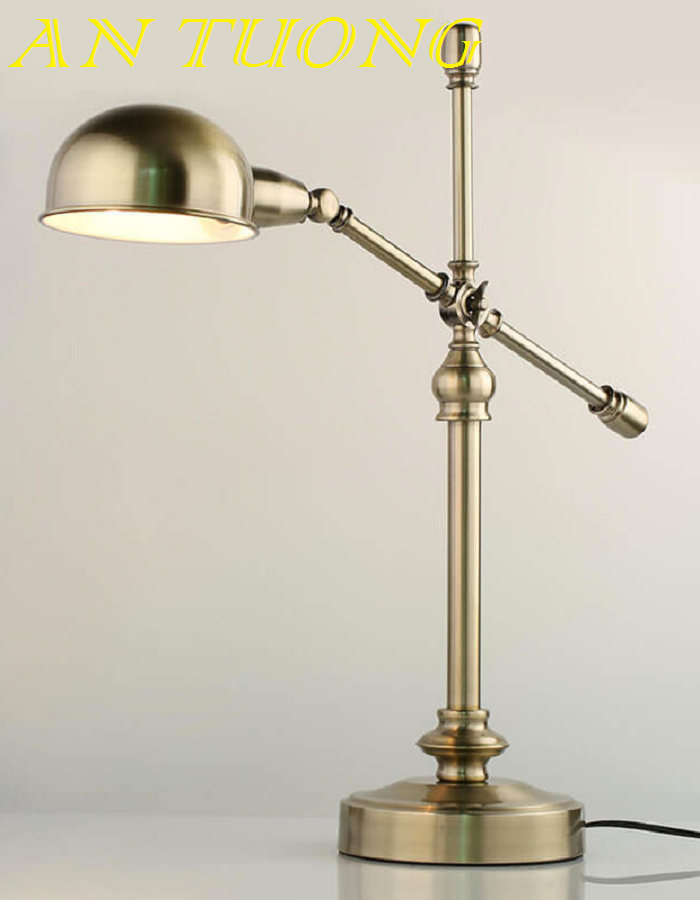 đèn bàn làm việc, đèn bàn học, đèn bàn trang trí tân cổ điển