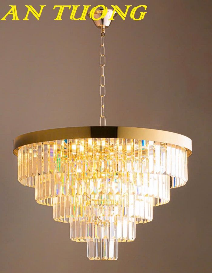 ĐÈN CHÙM PHA LÊ LED TRANG TRÍ PHÒNG KHÁCH 0010