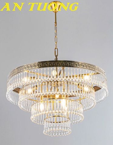  ĐÈN CHÙM PHA LÊ LED TRANG TRÍ PHÒNG KHÁCH 0014 