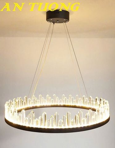  ĐÈN CHÙM PHA LÊ LED TRANG TRÍ PHÒNG KHÁCH 0015 