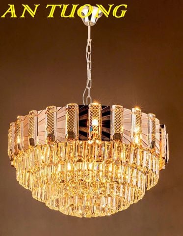  ĐÈN CHÙM PHA LÊ LED TRANG TRÍ PHÒNG KHÁCH 0020 