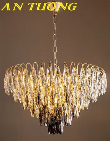  ĐÈN CHÙM PHA LÊ LED TRANG TRÍ PHÒNG KHÁCH 0024 