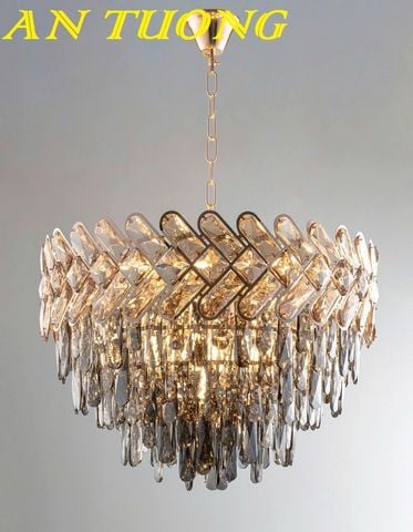  ĐÈN CHÙM PHA LÊ LED TRANG TRÍ PHÒNG KHÁCH 0025 