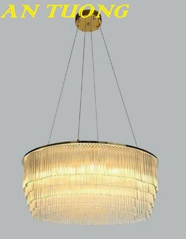  đèn chùm pha lê thả trần phòng khách đẹp hiện đại 002 