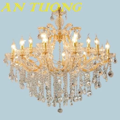  đèn chùm tân cổ điển đẹp giá rẻ trang trí phòng khách tân cổ điển 03 