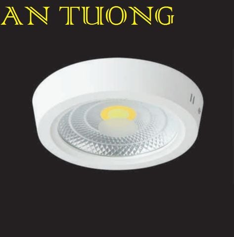  đèn led ốp trần nổi COB 15w ánh sáng 3 màu, 3 chế độ, đổi màu 