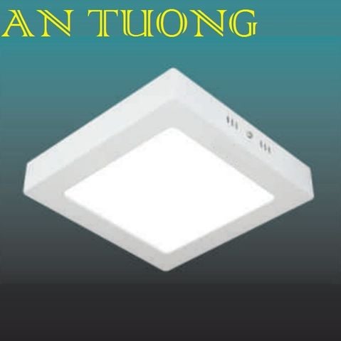  đèn led ốp trần vuông ban công 12w, ốp nổi ban công, ốp trần 12w 