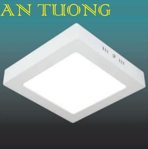  đèn led ốp trần vuông ban công 24w, ốp nổi ban công, ốp trần 24w 