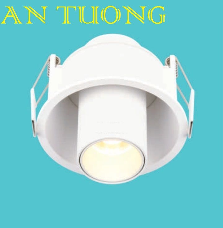 đèn led spotlight âm trần xoay chiếu điểm 10w góc chiếu 18 độ