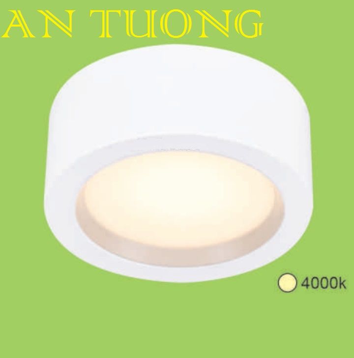 đèn lon led ốp trần 10w ánh sáng trung tính - vàng nhạt 4000k