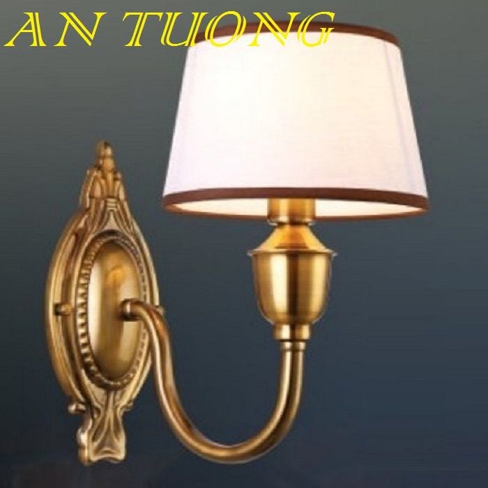đèn ngủ treo tường trang trí phòng ngủ đẹp tân cổ điển 01