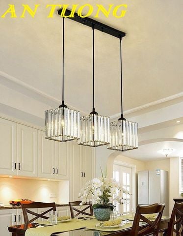  đèn thả 3 bóng trang trí quầy bar bàn ăn phòng bếp phòng ăn 0052 
