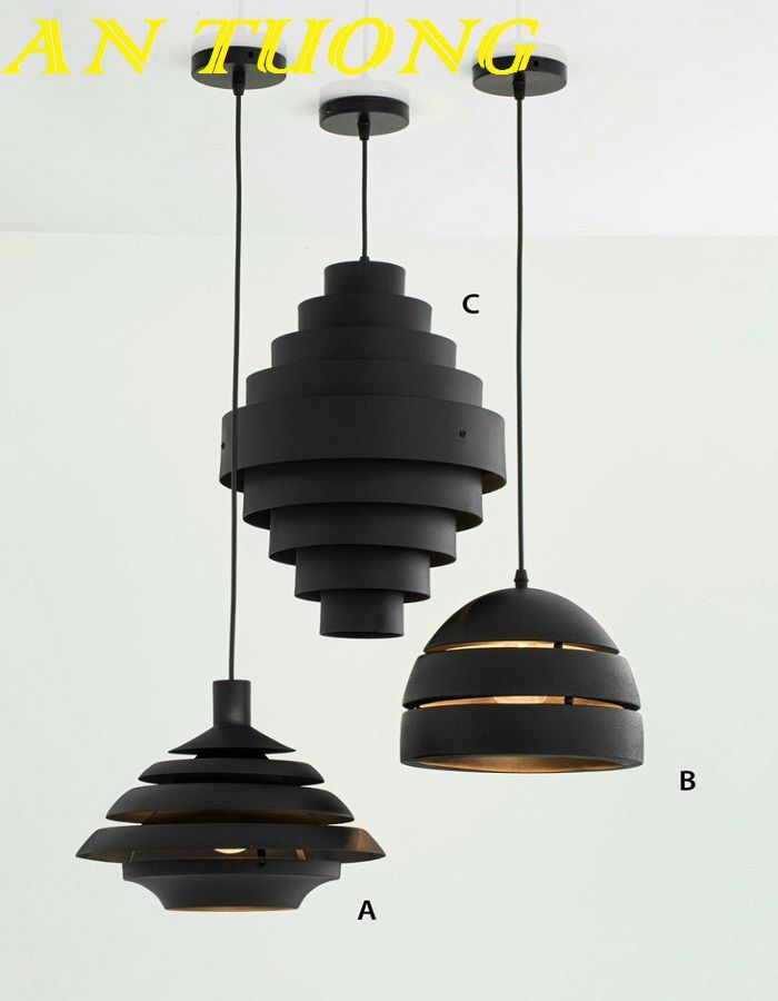 đèn thả 3 bóng trang trí quầy bar bàn ăn phòng bếp phòng ăn 0085