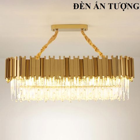  ĐÈN THẢ BÀN ĂN PHA LÊ LED ĐẸP MẮT HIỆN ĐẠI, SANG TRỌNG 026 - ĐÈN THẢ BÀN ĂN CĂN HỘ CHUNG CƯ 