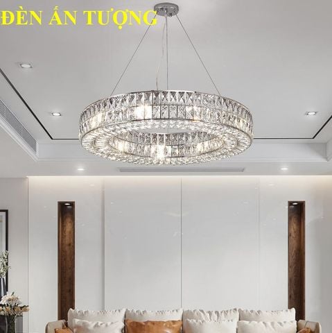  ĐÈN THẢ BÀN ĂN PHA LÊ LED ĐẸP MẮT HIỆN ĐẠI, SANG TRỌNG 034 - ĐÈN THẢ BÀN ĂN CĂN HỘ CHUNG CƯ 