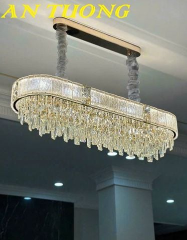  đèn thả bàn ăn pha lê trang trí phòng ăn, phòng bếp đẹp hiện đại 004 