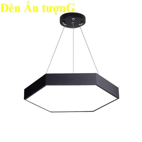  ĐÈN THẢ LED HÌNH LỤC GIÁC - LED 46W TRANG TRÍ VĂN PHÒNG, TRANG TRÍ SALON TÓC, TRANG TRÍ SHOWROOM. TRANG TRÍ SHOP THỜI TRANG 
