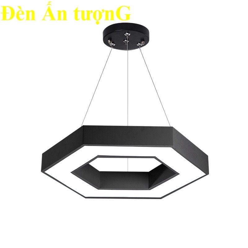 ĐÈN THẢ LED HÌNH LỤC GIÁC - LED 36W TRANG TRÍ VĂN PHÒNG, TRANG TRÍ ...