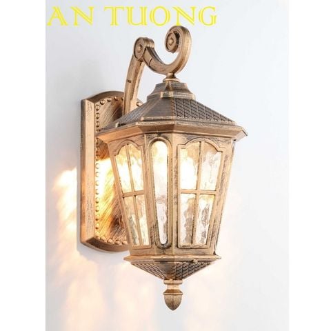  đèn trang trí ngoài trời treo vách tường ngoài trời cổ điển 013 