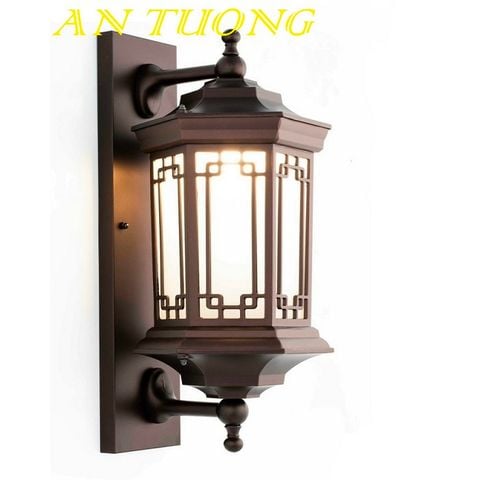  đèn trang trí ngoài trời treo vách tường ngoài trời cổ điển 015 