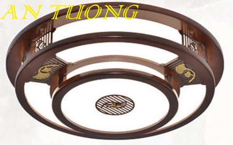  đèn trang trí ốp trần phòng thờ, khu thờ, sảnh thờ 02 size 800mm 