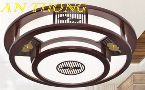  đèn trang trí ốp trần phòng thờ, khu thờ, sảnh thờ 04 size 800mm 