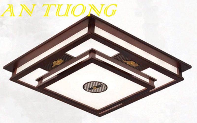 đèn trang trí ốp trần phòng thờ, khu thờ, sảnh thờ 06 size 550mm