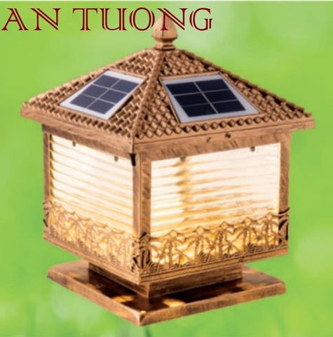  ĐÈN TRỤ CỔNG NĂNG LƯỢNG MẶT TRỜI 400x400mm / 40x40cm 