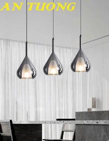  đèn thả trần decor trang trí quầy bar, bàn ăn phòng bếp, quán cafe đẹp hiện đại 0124 