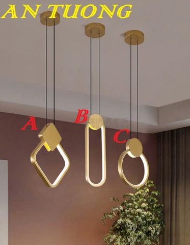  đèn thả trần decor trang trí quầy bar, bàn ăn phòng bếp, quán cafe đẹp hiện đại 0126 