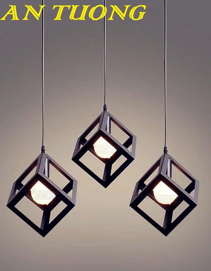 đèn thả trần decor trang trí quầy bar, bàn ăn phòng bếp, quán cafe đẹp hiện đại 0132