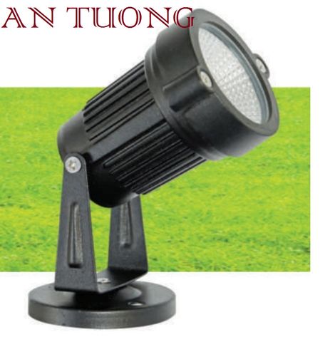  đèn rọi cây ngoài trời 5w, rọi cột ngoài trời, rọi tường ngoài trời 038 