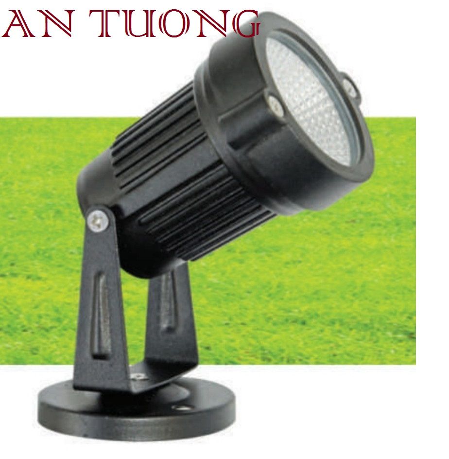 đèn rọi cây ngoài trời 5w, rọi cột ngoài trời, rọi tường ngoài trời 038