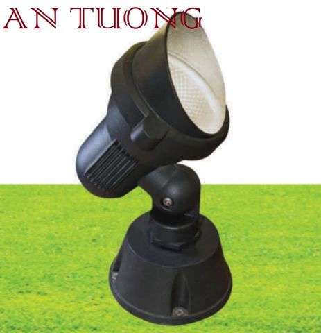  đèn rọi cây ngoài trời 7w, rọi cột ngoài trời, rọi tường ngoài trời 035 